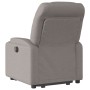 Sillón eléctrico reclinable elevable de tela gris taupe de , Sillones - Ref: Foro24-3204628, Precio: 373,99 €, Descuento: %