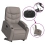 Sillón eléctrico reclinable elevable de tela gris taupe de , Sillones - Ref: Foro24-3204628, Precio: 373,99 €, Descuento: %