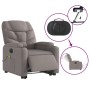 Liftable reclining electric massage chair taupe fabric by , Armchairs - Ref: Foro24-3204640, Price: 331,94 €, Discount: %