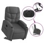 Sillón eléctrico reclinable elevable de tela gris oscuro de , Sillones - Ref: Foro24-3204621, Precio: 329,53 €, Descuento: %