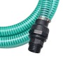 Suction hose with connectors 7 m 22 mm green by vidaXL, Garden hoses - Ref: Foro24-142894, Price: 37,99 €, Discount: %