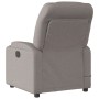 Electric massage recliner taupe gray fabric by , Armchairs - Ref: Foro24-3204592, Price: 275,49 €, Discount: %