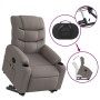 Sillón de masaje eléctrico reclinable elevable tela taupé de , Sillones - Ref: Foro24-3206679, Precio: 337,80 €, Descuento: %