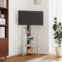 Mueble TV esquina 4 niveles para 32-70 pulgadas negro plateado de , Muebles TV - Ref: Foro24-358183, Precio: 104,51 €, Descue...