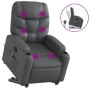 Grauer Fußmassagesessel aus Kunstleder von , Sessel - Ref: Foro24-3204668, Preis: 298,93 €, Rabatt: %