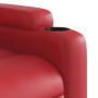 Sillón elevable eléctrico cuero artificial rojo de , Sillones - Ref: Foro24-3204677, Precio: 328,53 €, Descuento: %