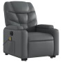 Sillón de masaje elevable eléctrico cuero sintético gris de , Sillones - Ref: Foro24-3204682, Precio: 350,14 €, Descuento: %