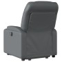 Sillón de masaje elevable eléctrico cuero sintético gris de , Sillones - Ref: Foro24-3204682, Precio: 350,14 €, Descuento: %