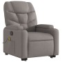 Sillón reclinable de masaje elevable tela gris taupé de , Sillones - Ref: Foro24-3204616, Precio: 337,99 €, Descuento: %