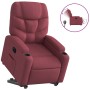 Sillón eléctrico reclinable elevable de tela rojo tinto de , Sillones - Ref: Foro24-3204623, Precio: 435,99 €, Descuento: %