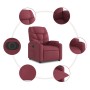 Sillón eléctrico reclinable elevable de tela rojo tinto de , Sillones - Ref: Foro24-3204623, Precio: 435,99 €, Descuento: %