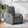 Sillón reclinable eléctrico de tela gris oscuro de , Sillones - Ref: Foro24-3204801, Precio: 261,44 €, Descuento: %