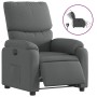 Sillón reclinable eléctrico de tela gris oscuro de , Sillones - Ref: Foro24-3204801, Precio: 261,44 €, Descuento: %