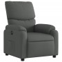 Sillón reclinable eléctrico de tela gris oscuro de , Sillones - Ref: Foro24-3204801, Precio: 261,44 €, Descuento: %