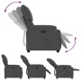 Sillón reclinable eléctrico de tela gris oscuro de , Sillones - Ref: Foro24-3204801, Precio: 261,44 €, Descuento: %