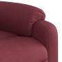 Sillón reclinable eléctrico tela rojo tinto de , Sillones - Ref: Foro24-3204803, Precio: 251,98 €, Descuento: %