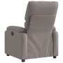 Sillón reclinable eléctrico tela gris taupé de , Sillones - Ref: Foro24-3204808, Precio: 261,19 €, Descuento: %