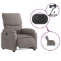 Sillón reclinable eléctrico tela gris taupé de , Sillones - Ref: Foro24-3204808, Precio: 261,19 €, Descuento: %