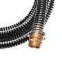 Suction hose with brass connectors 10 m 25 mm black by vidaXL, Garden hoses - Ref: Foro24-142891, Price: 58,58 €, Discount: %