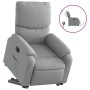 Sillón eléctrico reclinable elevable de tela gris claro de , Sillones - Ref: Foro24-3204848, Precio: 320,59 €, Descuento: %