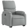 Sillón eléctrico reclinable elevable de tela gris claro de , Sillones - Ref: Foro24-3204848, Precio: 320,59 €, Descuento: %