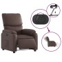 Sillón reclinable eléctrico de cuero sintético marrón de , Sillones - Ref: Foro24-3204874, Precio: 263,74 €, Descuento: %