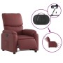 Red Faux Leather Electric Recliner by , Armchairs - Ref: Foro24-3204876, Price: 252,01 €, Discount: %