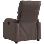 Brown synthetic leather electric reclining massage chair by , Armchairs - Ref: Foro24-3204881, Price: 280,87 €, Discount: %