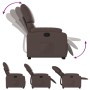 Sillón reclinable elevable cuero sintético marrón de , Sillones - Ref: Foro24-3204888, Precio: 283,96 €, Descuento: %