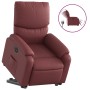 Sillón elevable eléctrico cuero artificial rojo tinto de , Sillones - Ref: Foro24-3204904, Precio: 312,74 €, Descuento: %