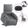 Sillón de masaje elevable eléctrico cuero sintético gris de , Sillones - Ref: Foro24-3204910, Precio: 314,04 €, Descuento: %