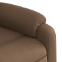 Sillón reclinable de masaje eléctrico tela marrón de , Sillones - Ref: Foro24-3205194, Precio: 277,17 €, Descuento: %