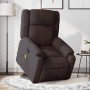 Dark Brown Fabric Reclining Foot Massage Chair by , Armchairs - Ref: Foro24-3205219, Price: 296,92 €, Discount: %