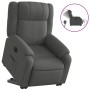 Sillón eléctrico reclinable elevable de tela gris oscuro de , Sillones - Ref: Foro24-3205227, Precio: 314,78 €, Descuento: %