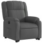 Sillón eléctrico reclinable elevable de tela gris oscuro de , Sillones - Ref: Foro24-3205227, Precio: 314,78 €, Descuento: %