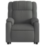 Sillón eléctrico reclinable elevable de tela gris oscuro de , Sillones - Ref: Foro24-3205227, Precio: 314,78 €, Descuento: %