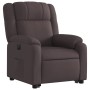 Sillón eléctrico reclinable elevable de tela marrón oscuro de , Sillones - Ref: Foro24-3205231, Precio: 314,78 €, Descuento: %