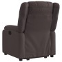 Sillón eléctrico reclinable elevable de tela marrón oscuro de , Sillones - Ref: Foro24-3205231, Precio: 361,25 €, Descuento: %