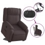 Sillón eléctrico reclinable elevable de tela marrón oscuro de , Sillones - Ref: Foro24-3205231, Precio: 361,25 €, Descuento: %