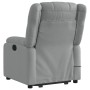 Liftable reclining electric massage chair light gray fabric by , Armchairs - Ref: Foro24-3205238, Price: 342,66 €, Discount: %