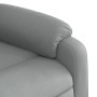 Liftable reclining electric massage chair light gray fabric by , Armchairs - Ref: Foro24-3205238, Price: 342,66 €, Discount: %