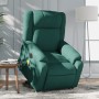 Sillón masaje eléctrico reclinable elevable tela verde oscuro de , Sillones - Ref: Foro24-3205244, Precio: 336,84 €, Descuent...