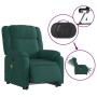 Sillón masaje eléctrico reclinable elevable tela verde oscuro de , Sillones - Ref: Foro24-3205244, Precio: 336,84 €, Descuent...