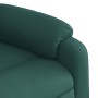 Sillón masaje eléctrico reclinable elevable tela verde oscuro de , Sillones - Ref: Foro24-3205244, Precio: 336,84 €, Descuent...