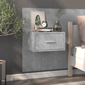 Concrete gray wall bedside table by vidaXL, Nightstands - Ref: Foro24-810979, Price: 38,99 €, Discount: %