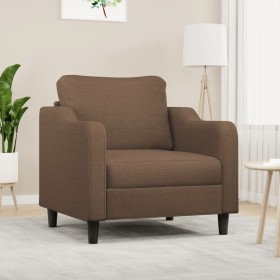 Brown fabric armchair 60 cm by , Sofas - Ref: Foro24-359346, Price: 167,83 €, Discount: %