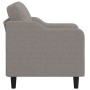 Sillón de tela gris taupé 60 cm de , Sofás - Ref: Foro24-359350, Precio: 167,83 €, Descuento: %