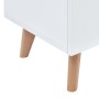 Mueble para el televisor 120x40x46 cm MDF blanco de vidaXL, Muebles TV - Ref: Foro24-247307, Precio: 155,87 €, Descuento: %