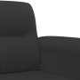 2-Sitzer-Sofa aus schwarzem Mikrofaserstoff, 120 cm von , Sofas - Ref: Foro24-359558, Preis: 274,99 €, Rabatt: %