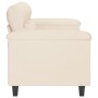 3-seater sofa in beige microfiber fabric 180 cm by , Sofas - Ref: Foro24-359572, Price: 329,23 €, Discount: %